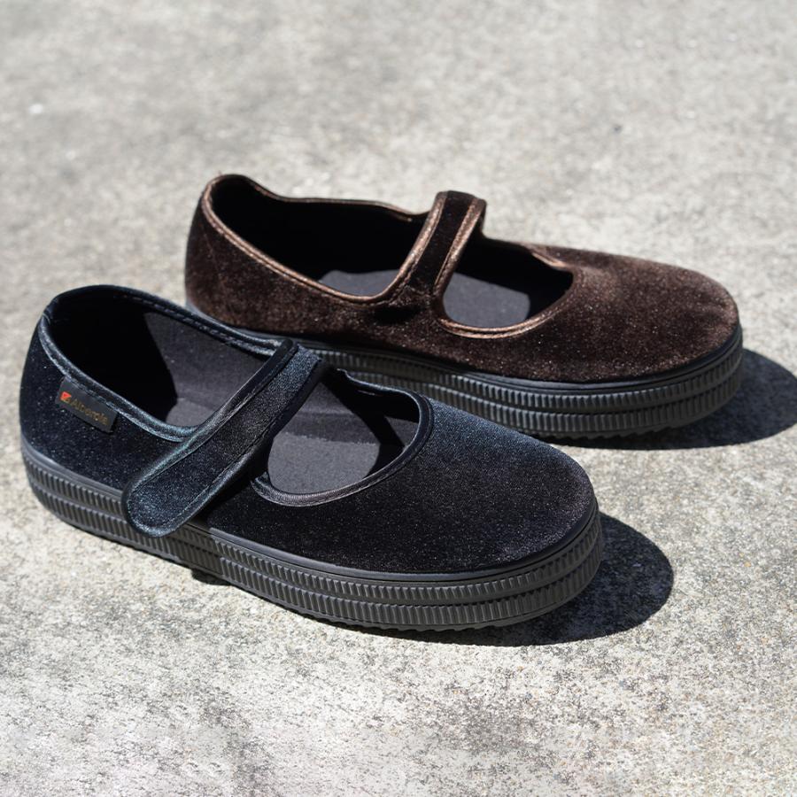 ALBEROLA（アルベローラ） フラットシューズ ワンストラップシューズ