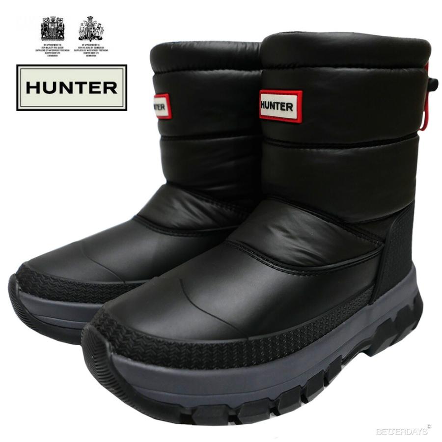 HUNTER インシュレイテッドショートスノーブーツ UK9/US10/EU43 HUNTER（ハンター） スノー ブーツ レディース オリジナル イン