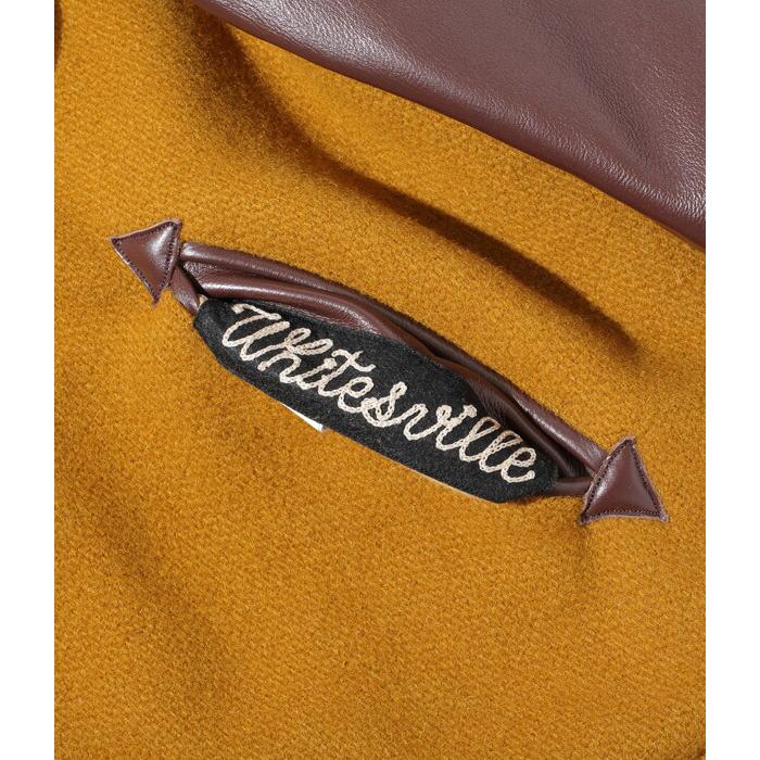 WHITESVILLE スタジャン メンズ ホワイツビル ウールメルトン アワード