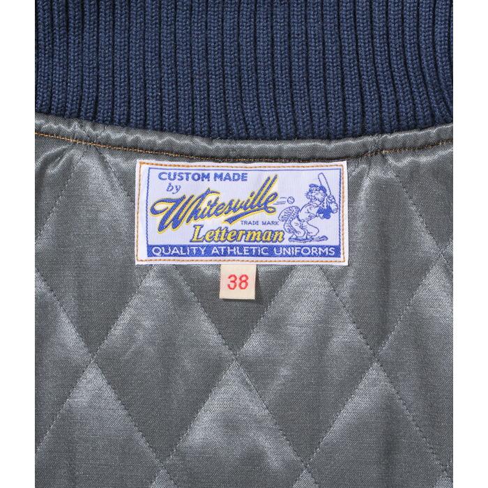 スタジャン メンズ ホワイツビル ウールメルトン アワードジャケット WOOL MELTON AWARD JACKET “CHIEFS” 30oz. GOLD WHITESVILLEの画像