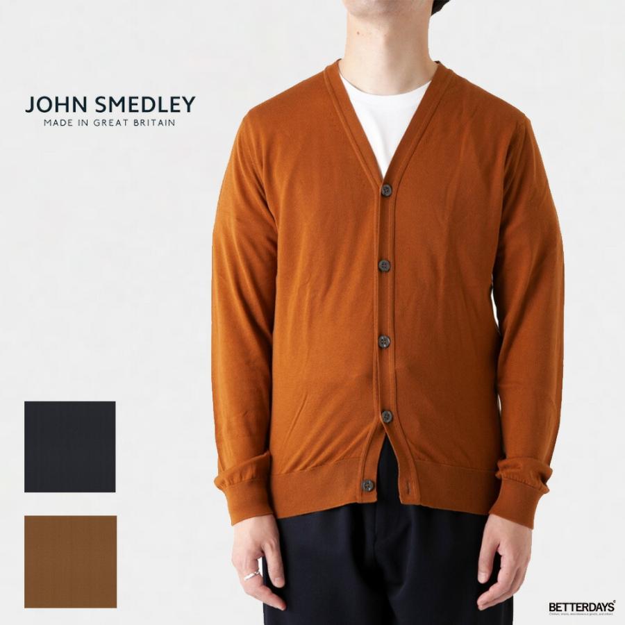 JOHN SMEDLEY カーディガン メンズ ジョンスメドレー Vネック JOHN SMEDLEY カーディガン メンズ ジョンスメドレー Vネック