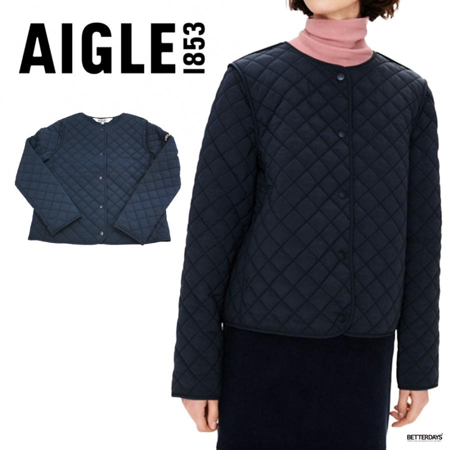 AIGLE（エーグル） キルティングジャケット 撥水 ショートキルト