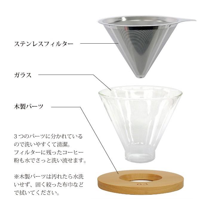 63 ロクサン ステンレスフィルター付きドリッパー : The Better Living