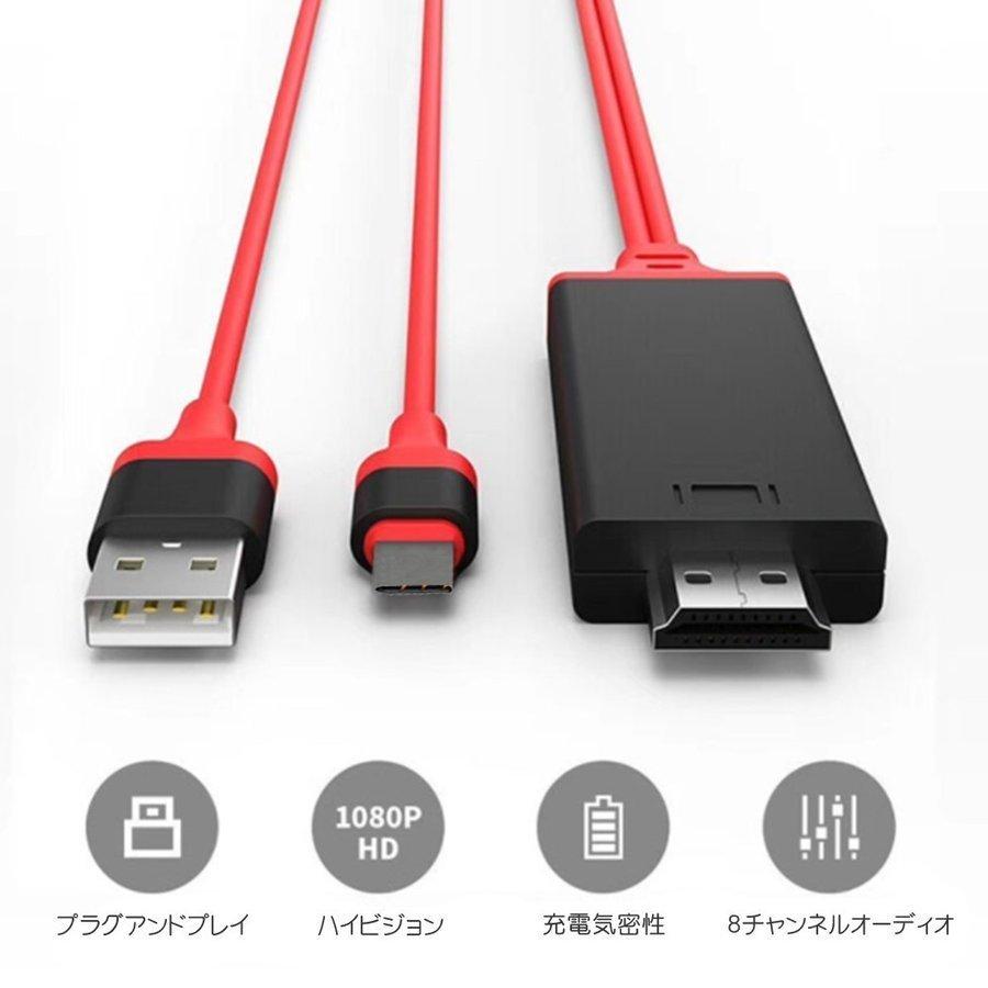 HDMI変換ケーブル iphone15対応 TYPE-C テレビ変換 接続 出力 ミラーリング HDMI変換ケーブル TYPE-C to HDMI 変換ケーブル テレビ パソコン 接続簡単｜betternanaya｜06