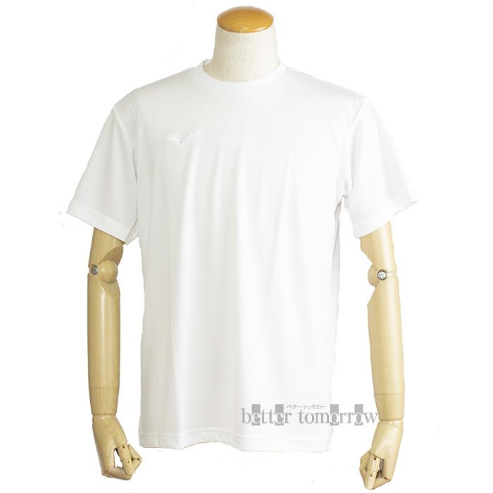 MIZUNO（ミズノ） Tシャツ 半袖 白 32MA119070 ホワイト×ホワイト
