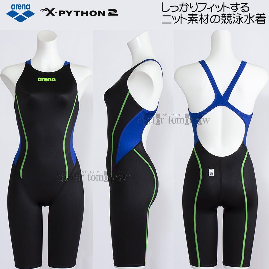 競泳水着 レディース Arena アリーナ Oサイズ Arn0030w ブラック ｄブルー Bkbu ハーフスパッツ X パイソン2 Fina承認 値下げしました Off Arn0030w Bkbu O ベタートゥモロー 通販 Yahoo ショッピング