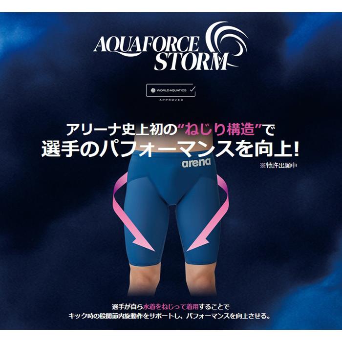 ARENA 競泳水着　ULTIMATE AQUAFORCE STORM Mサイズ AQUAFORCE STORM｜アクアフォースストーム｜アリーナ公式｜arena