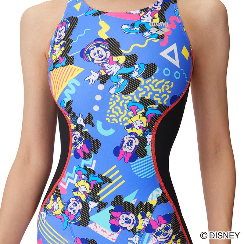 新品アリーナディズニー競泳水着XOサイズ練習用長持ち水着