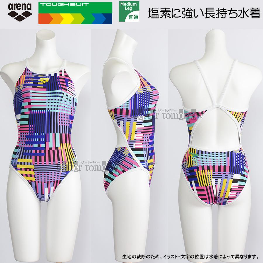 アリーナ 競泳水着 ジュニア女子 練習用 arena 130cm AS5FWM11G