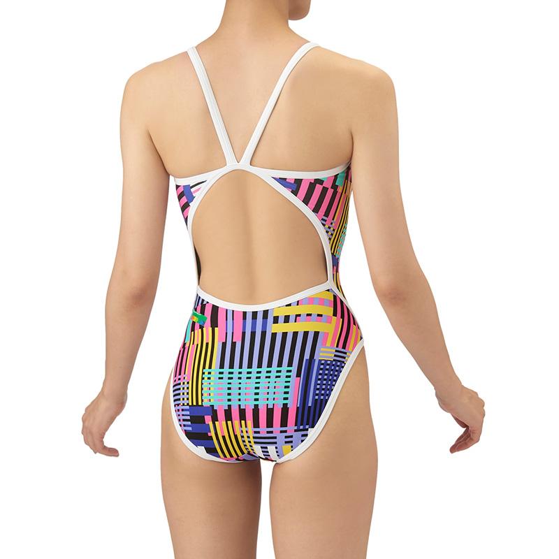 arena 競泳水着 ホワイト　Ｌサイズ アリーナ ARENA 競泳水着 練習用水着 レディース トレーニング