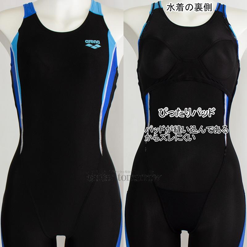 arena 競泳水着 ブラック/ブルー QRコード付き arena 競泳水着 ブラック/ブルー QRコード付き arena 競泳水着
