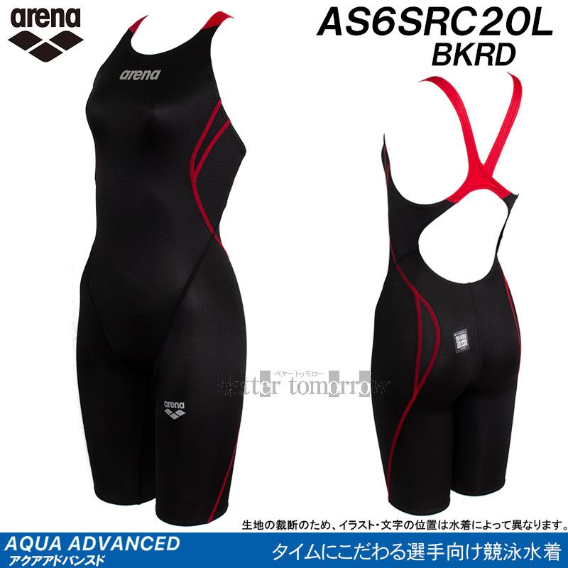 アリーナ（arena） 競泳水着 レディース WA承認 ハーフレッグ AQUA