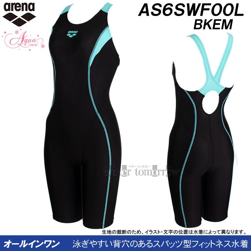 アリーナ（arena） オールインワン水着 レディース Mサイズ AS6SWF00L