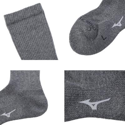 MIZUNO（ミズノ） ブレスサーモ 薄手 パイルソックス ユニセックス
