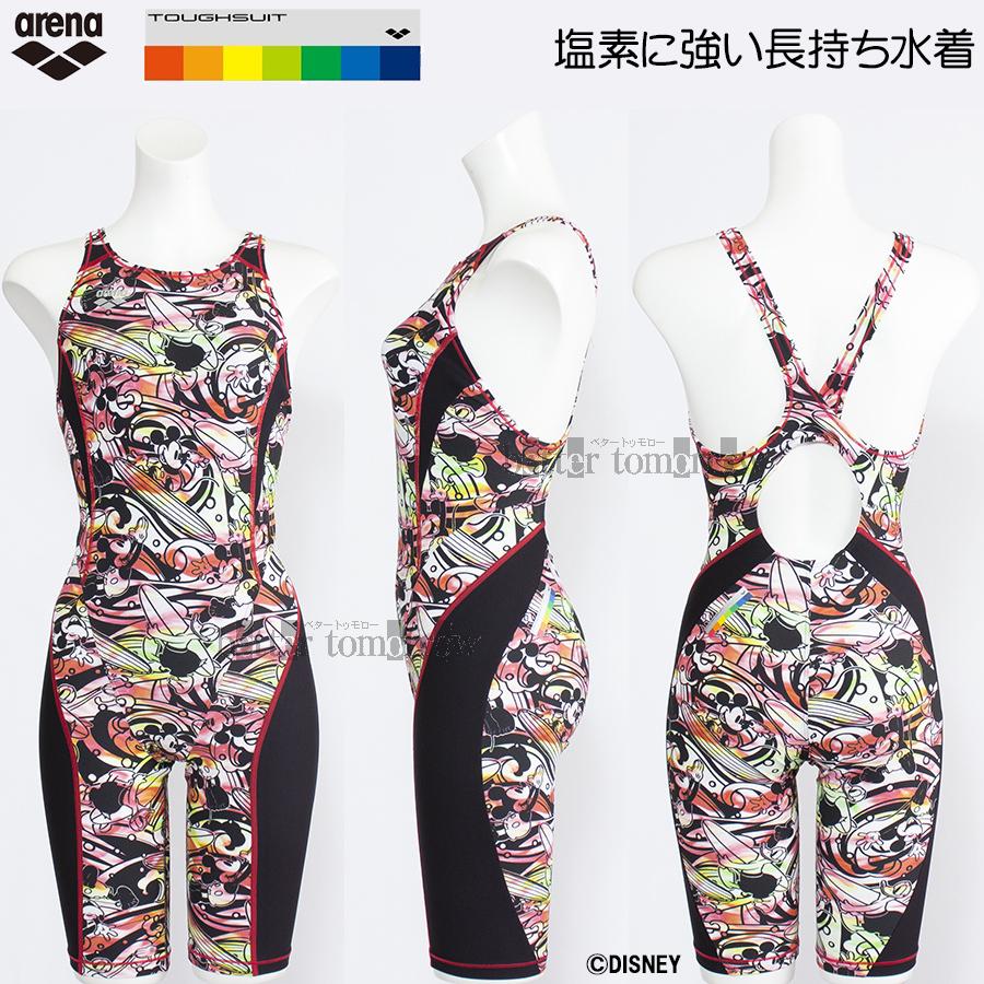 お歳暮 ディズニー 競泳水着 レディース 練習用 アリーナ Xoサイズ Dis0357w レッド ｋブラック Bkrd タフスーツ ミッキー ドナルド fw 公式店舗 Zoetalentsolutions Com