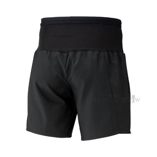 【美品】ミズノ　マルチポケットパンツ プラス 7インチ ブラックオニ Mサイズ MIZUNO（ミズノ） ランニング マルチポケットパンツ プラス 7インチ