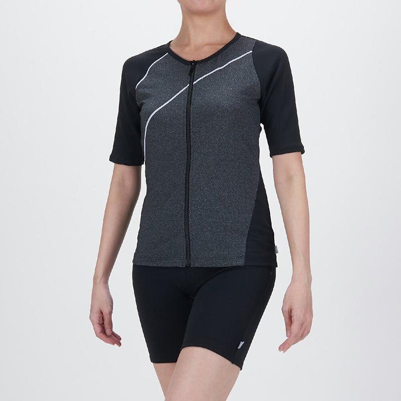 MIZUNO（ミズノ） フィットネス水着 レディース XLサイズ(Oサイズ