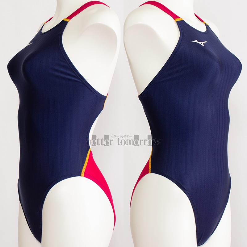 MIZUNO 競泳水着 レディース ミズノ FINA承認 ハイカット 別注