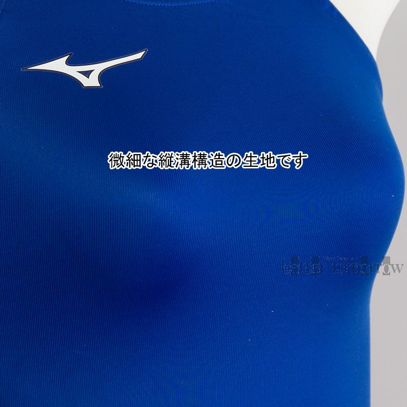 MIZUNO（ミズノ） レディース 競泳水着 N2JQD72027 ブルー×ライム