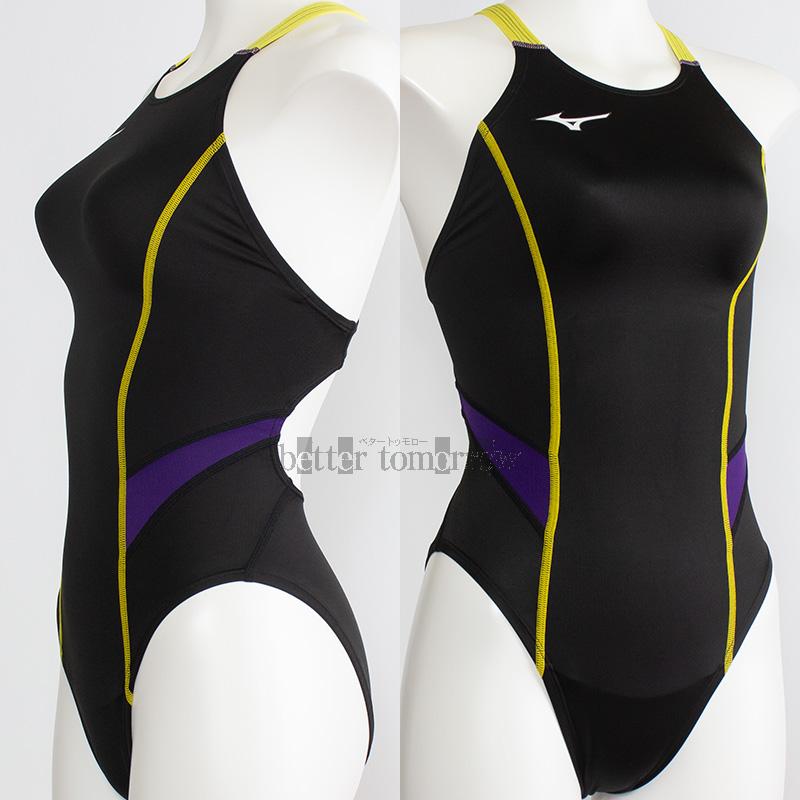 MIZUNO（ミズノ） レディース 競泳水着 WA承認 N2MAC72597 ブラック