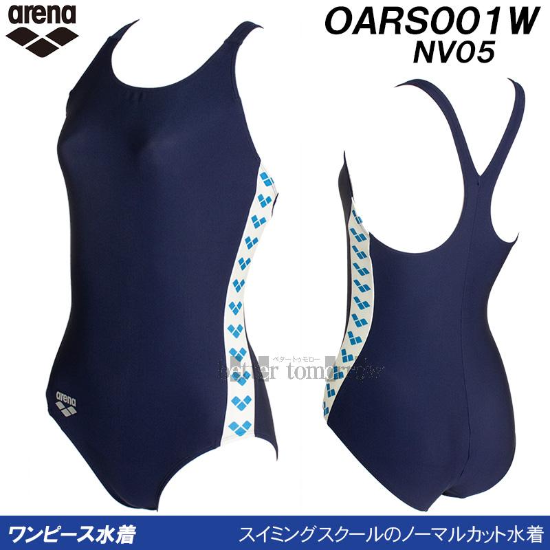 arena スクール水着 ネイビー アリーナ arena スクール水着 レディース ワンピース OARS001W
