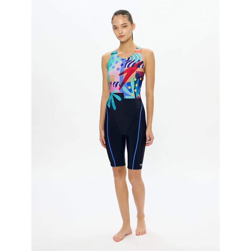 新品未使用　Speedo フィットネス水着　サイズ：L speedo（スピード） フィットネス水着 レディース Lサイズ SFW12613