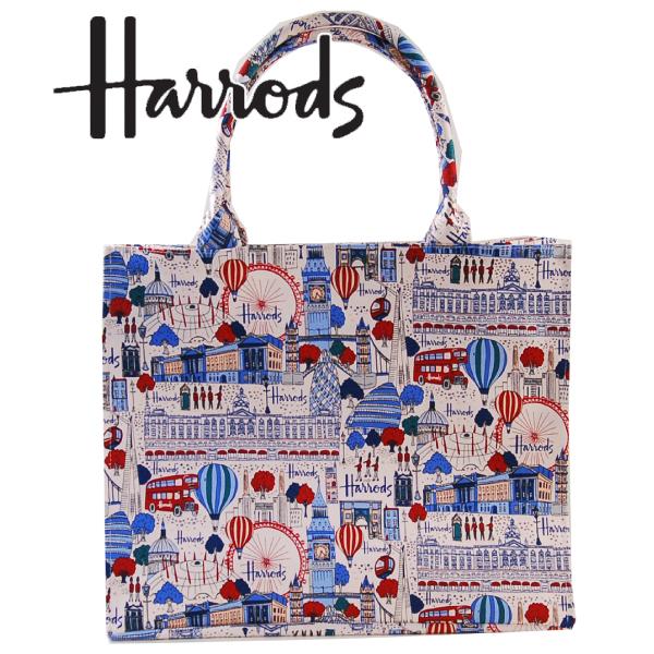 Harrods（ハロッズ） Harrods,ハロッズ 正規品 横長 トートバッグ A4