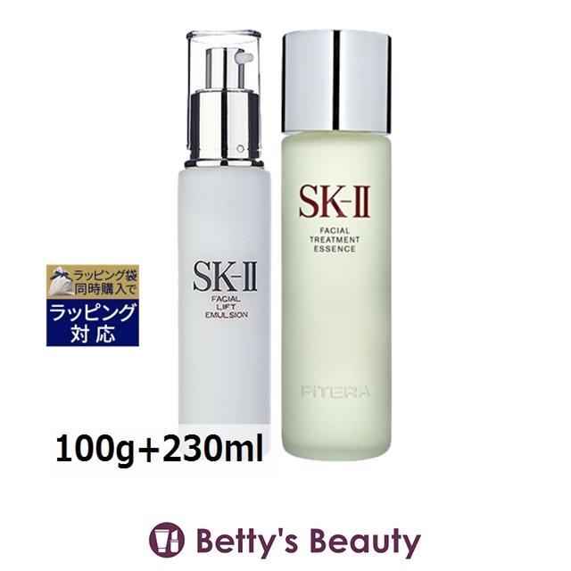 SK2 フェイシャル リフト エマルジョン＋ エッセンス セット 100g+ 