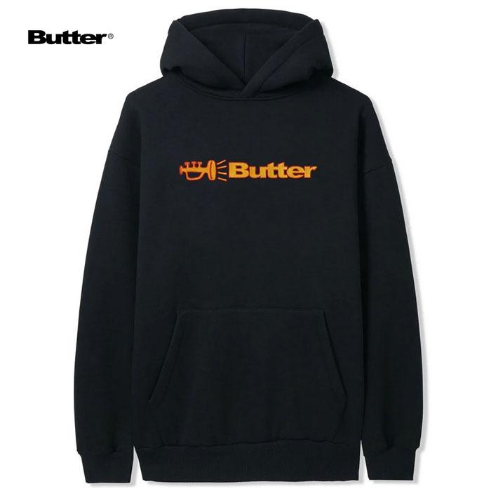 バターグッズ パーカー BUTTER GOODS Horn Embroidered Logo Pullover メンズ トップス プルオーバー