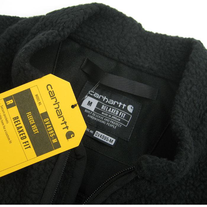 カーハート CARHARTT ベスト Relaxed Fit Fleece Full Zip Vest メンズ フリースベスト ジャケット