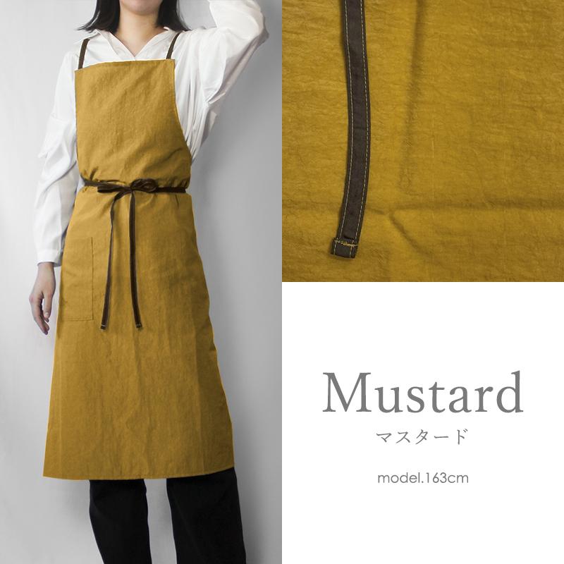 エプロン アスコット ascot おしゃれ ナイロン 高級 日本製 カフェ 前