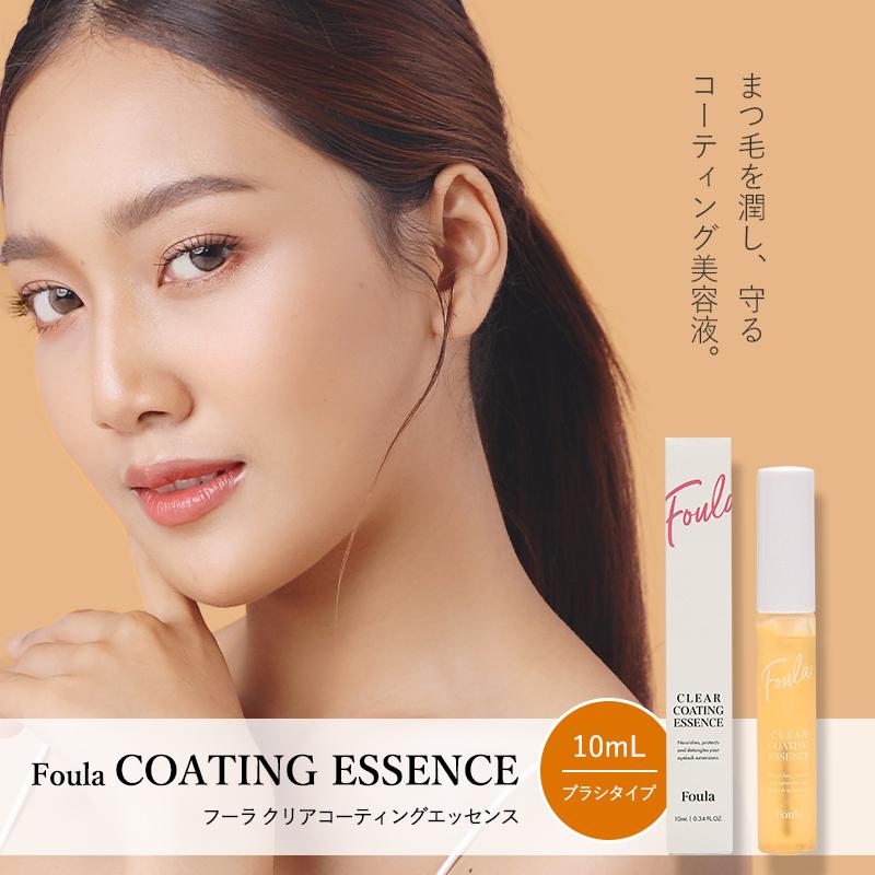 クリアコーティングマスカラ　4本　まつ毛美容液　アイ　カールアップ　フーラストア Amazon.co.jp: Foula(フーラ) クリアコーティングマスカラ美容液