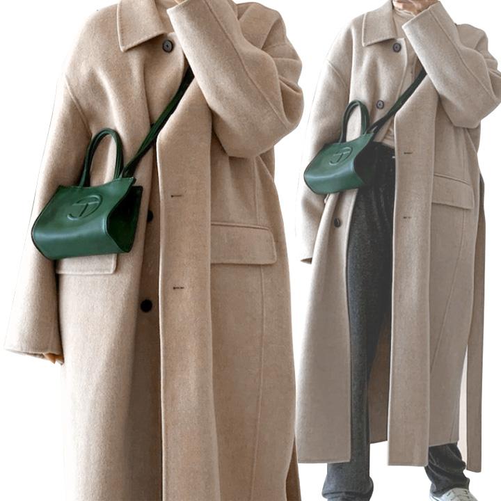 韓国 ファッション 冬 レディース ロングコート 防寒 冬服 コート アウター ベージュ K Outer 001 コスメ ビューティー 美way 通販 Yahoo ショッピング