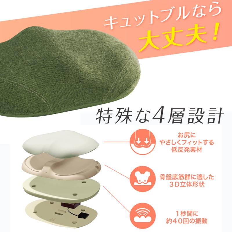ラボネッツ 骨盤底筋エクササイスズクッション キュットブル 爆買