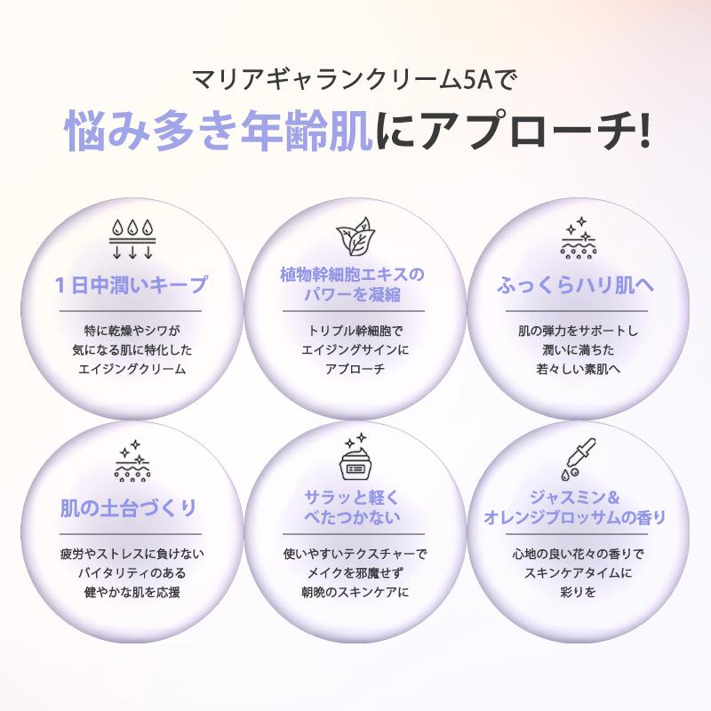 MARIA GALLAND（マリアギャラン） 5A クリーム 幹細胞コスメ MARIA