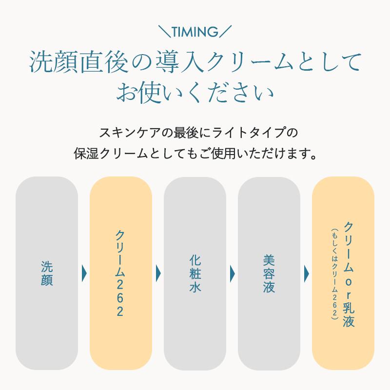 マリアギャラン 262 クリーム 96A後継品 国内正規品 ブースター化粧品 導入美容液  保湿 美容クリーム オールシーズン MARIA GALLAND 50mL スキンケア 爆買の画像