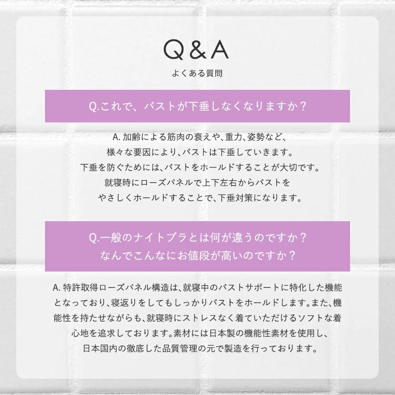 Befit（ビーフィット） エルローズ ナイトブラ 綿混ブラ バストアップ