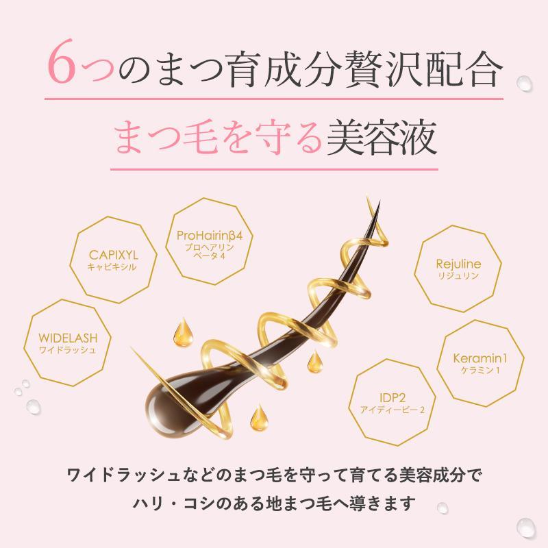 フェニックス アイ アイラッシュ サポートジェル コーティング剤 クリア 6本 フェニックス アイラッシュサポートジェル ライト＆セパレートの