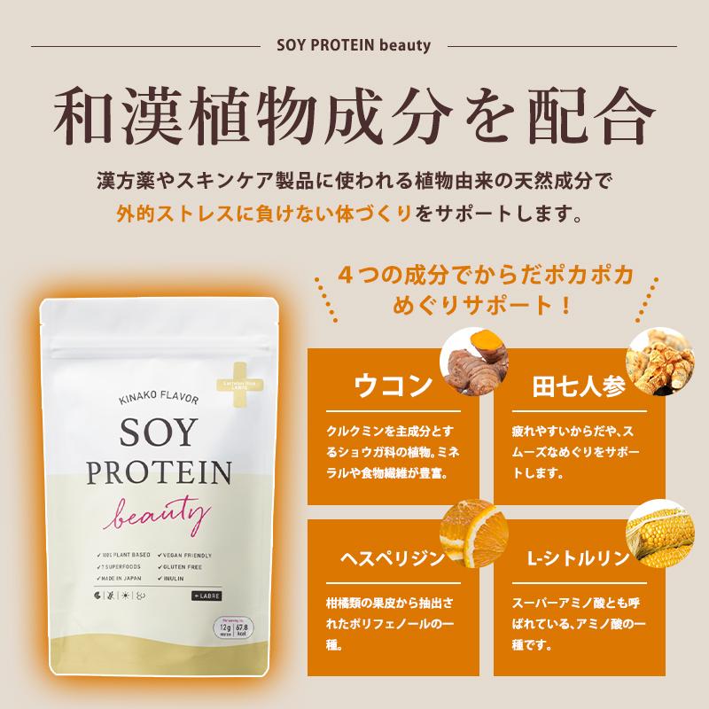 ハリウッド化粧品 ソイプロビューティ 200g プロテイン ソイプロテイン