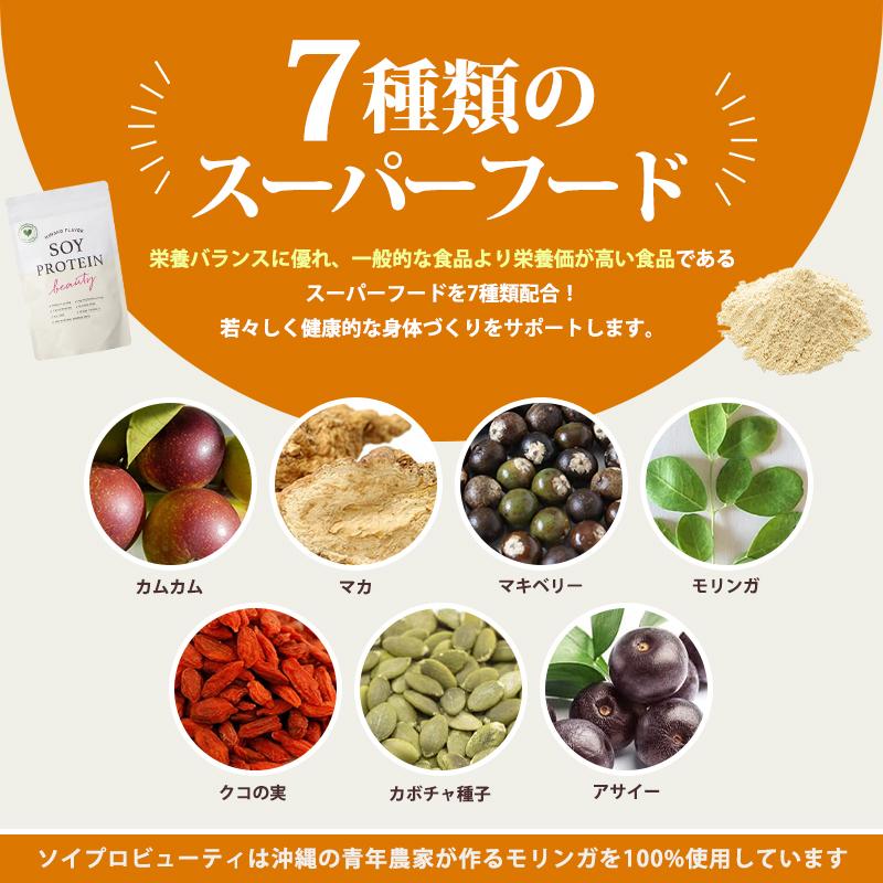 ハリウッド化粧品 ソイプロビューティ 200g プロテイン ソイプロテイン
