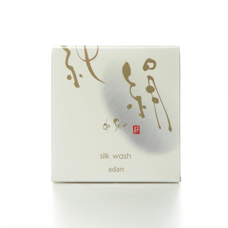 期間限定 Adan（アーダン）日本製 純絹シルクウォッシュ（洗顔）90g 【ワンランク上の美肌へ】国産シルク主原料 黒糖配合 乾燥肌 敏感肌 うるおい | Adan | 03