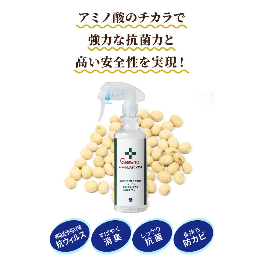 除菌 消臭 抗菌 消毒 抗ウィルス 防カビ アルコールフリー 抗菌液 Ｇ２ＴＡＭαＰＬＵＳ（ジーツータムアルファプラス）300mlスプレー×５本 |  | 01
