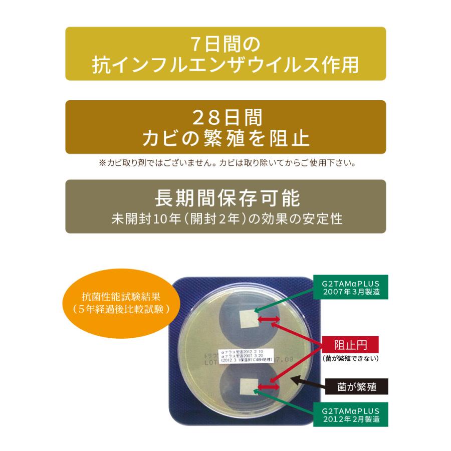 除菌 消臭 抗菌 消毒 抗ウィルス 防カビ アルコールフリー 抗菌液 Ｇ２ＴＡＭαＰＬＵＳ（ジーツータムアルファプラス）300mlスプレー×５本 |  | 02