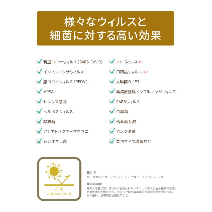 除菌 消臭 抗菌 消毒 抗ウィルス 防カビ アルコールフリー 抗菌液 Ｇ２ＴＡＭαＰＬＵＳ（ジーツータムアルファプラス）300mlスプレー×５本 |  | 04