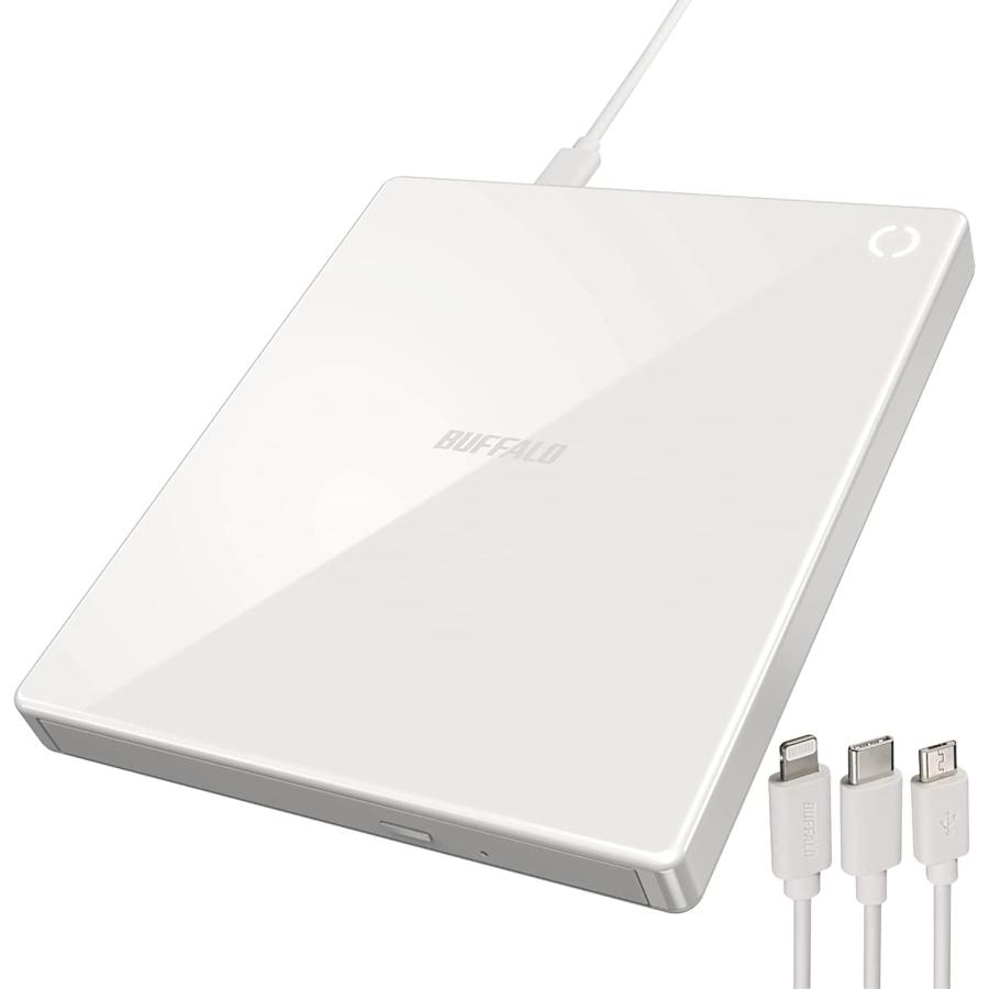 BUFFALO RR-C1 CD音楽スマホ取り込み BUFFALO（バッファロー） cdをiphoneに取り込む スマホ 読み込み RR-C1