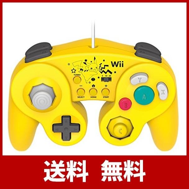 Wii U Wii対応 ホリ クラシックコントローラー For Wii U ピカチュウ 特典 Wiiリモコンシート ピカチュウ 同梱 Cianilugano Ch