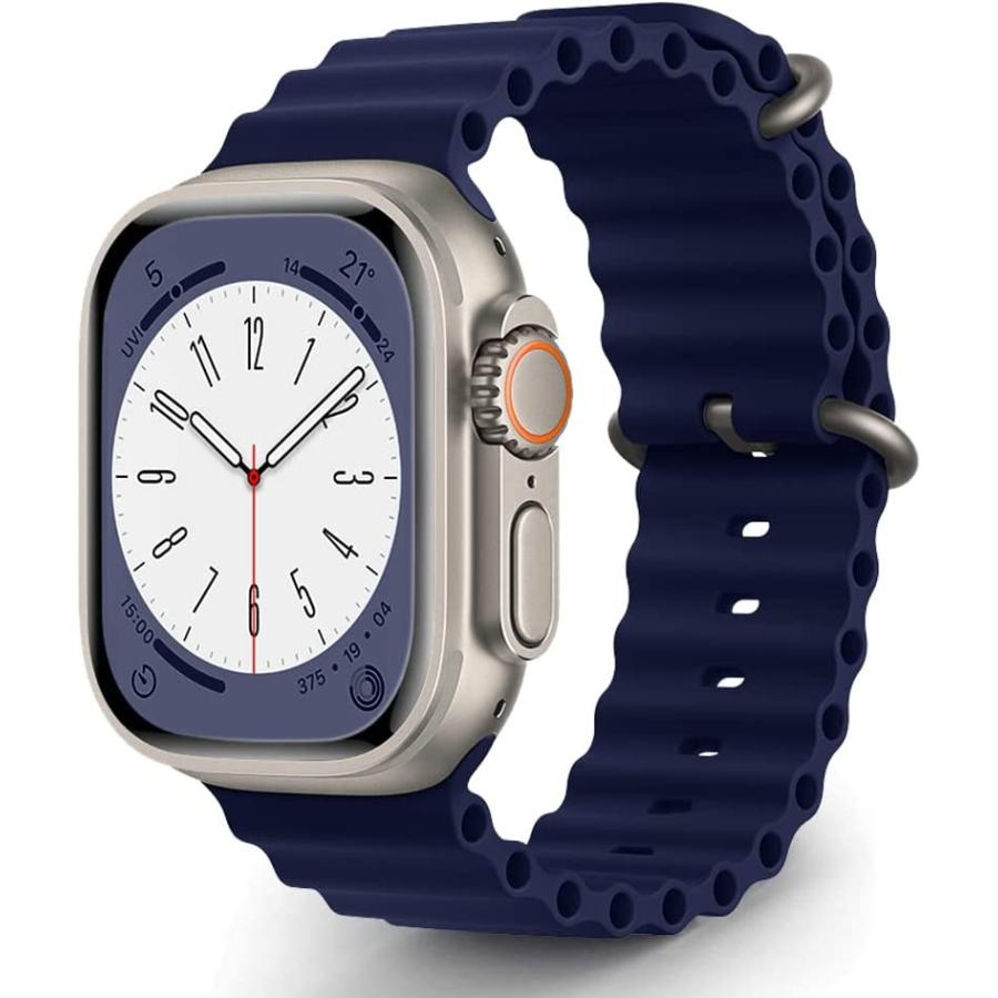 アップルウォッチ ウルトラ 2 オーシャン バンド SE 10 9 44 45 46 49mm Apple Watch Ultra 白 アップルウォッチ ウルトラ 2 オーシャン バンド SE 10 9 44 45 46 49mm Apple Watch Ultra 白