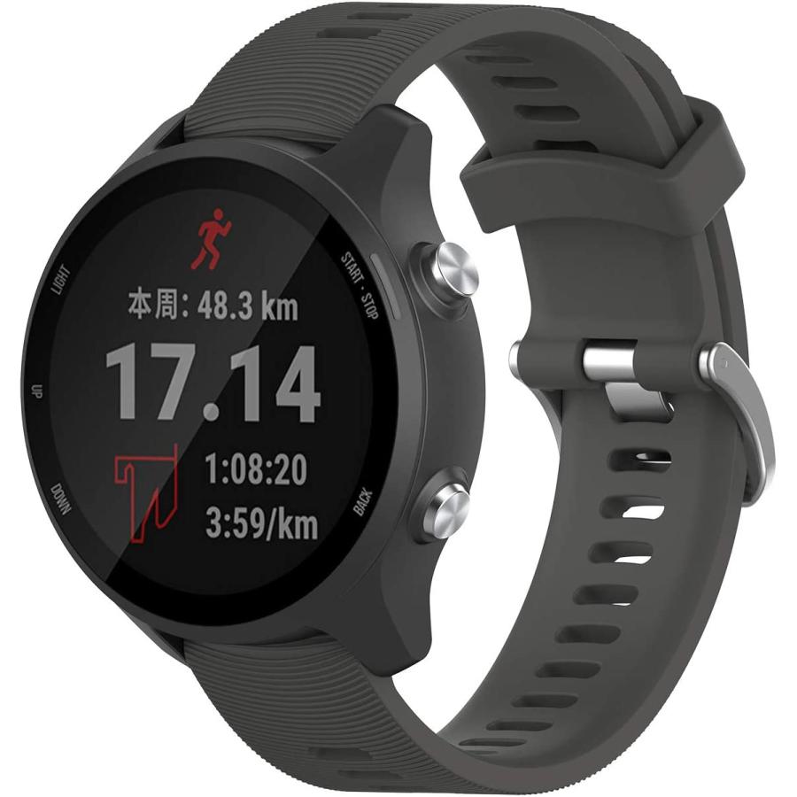 ガーミン 245 S42 Sq2 165 ベルト 20mm ラバー シリコン バンド スマートウォッチ 交換 替え Garmin｜bewide｜05