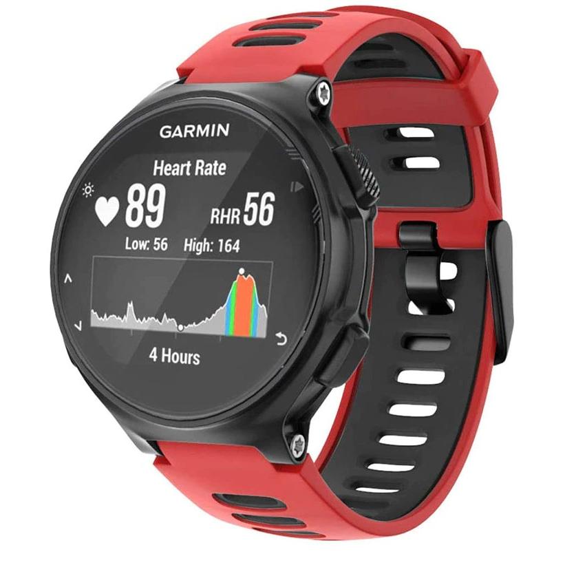 ガーミン 230 J 235 S20 735 ベルト シリコン 白 ラバー Garmin ForeAthlete 交換 替え バンド｜bewide｜06