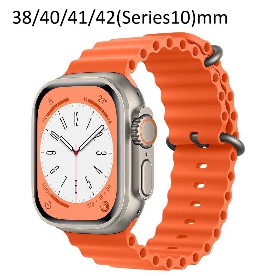 オーシャンバンド apple watch SE series 9 8 アップルウォッチ 38 40 41mm シリコン ベルト サードパーティ 女性  おしゃれ : 82697300480 : アップルウォッチバンドのビワイド - 通販 - Yahoo!ショッピング